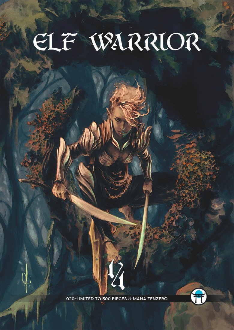Elf Warrior token (1/1)